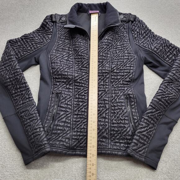 Zella Women's Active Full Zip Quilted Running Performance Jacket Size Small - Picture 5 of 9